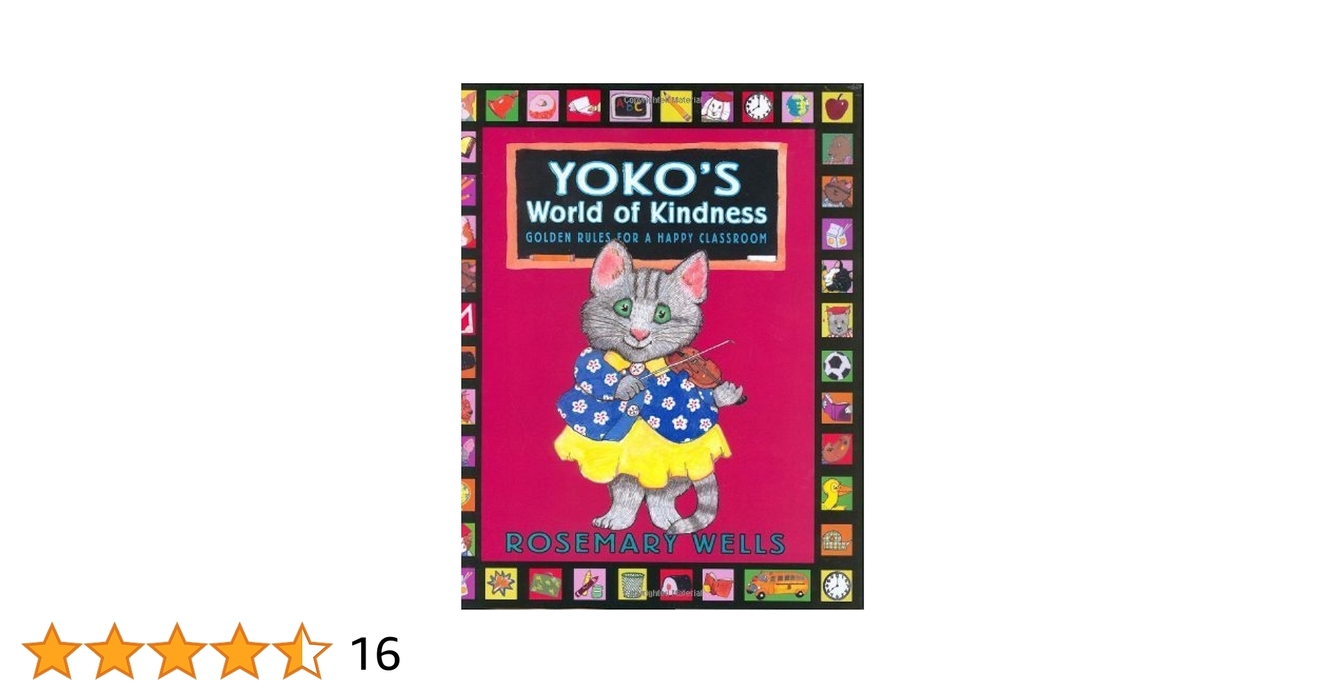 Yoko's World of Kindness　洋書絵本 Amazon.com: Yoko's World of Kindness: Golden Rules for a